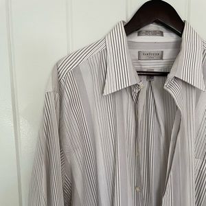 Van-Heusen Mens Dress Shirt Size 18 36/33